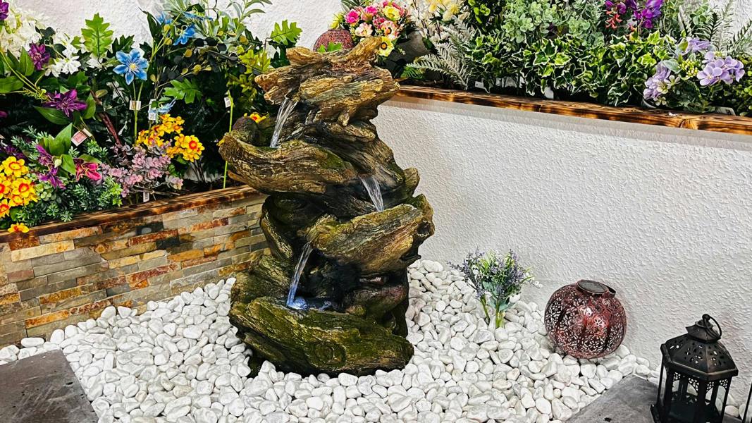 Tranquillity Water Features Driftwood Falls Woodland Water Feature