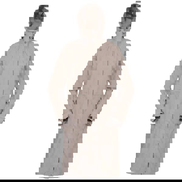 Animal Womens/Ladies Jade Waterproof Lightweight Long Raincoat - Taupe