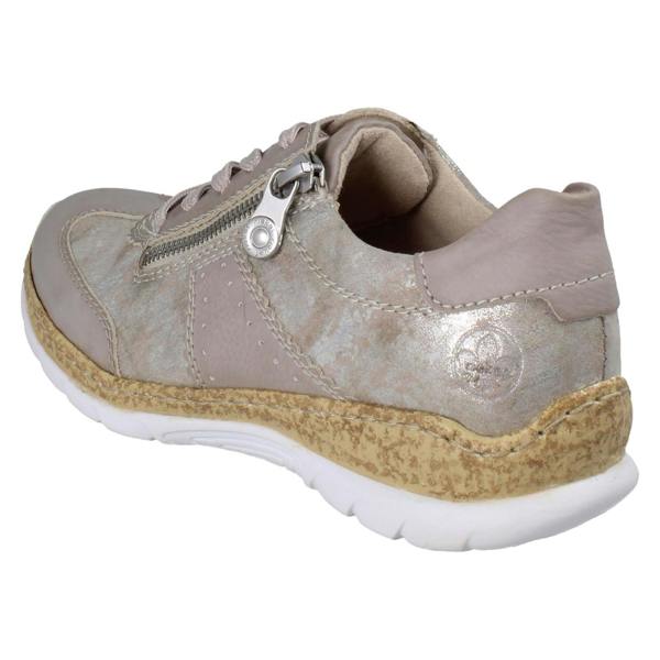 Rieker Womens Rieker Detailed Trainers With Side Zip N4221