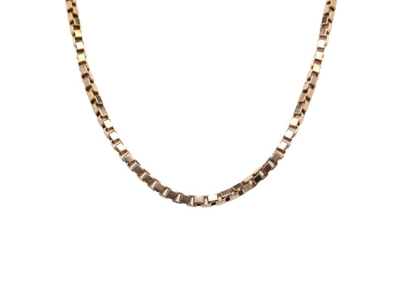 Vintage Tom A heavy  box link neck chain