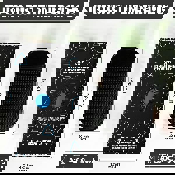 MANTRARAJ 1 kg Car Home Dehumidifier Large Dry Bag Moisture Killer Absorber Pad Reusable