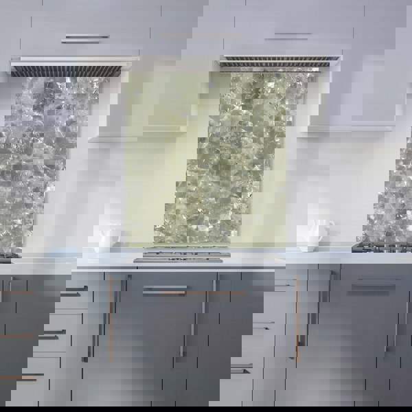 Warren Reed - Designer Sage Green Quartz Effect Kitchen Splashback