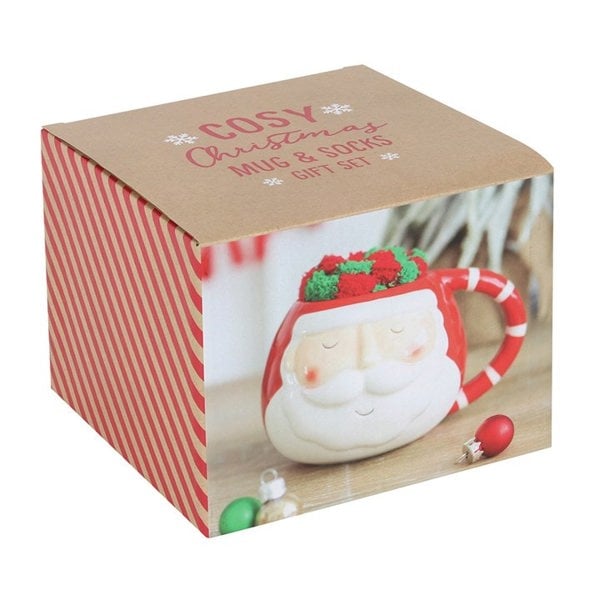 Serano Santa Mug and Socks Set