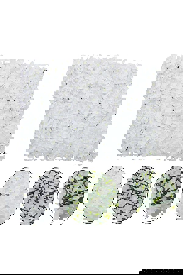 Living and Home 40x60cm Simulation Decorative Background Wall Encrypted Hydrangea