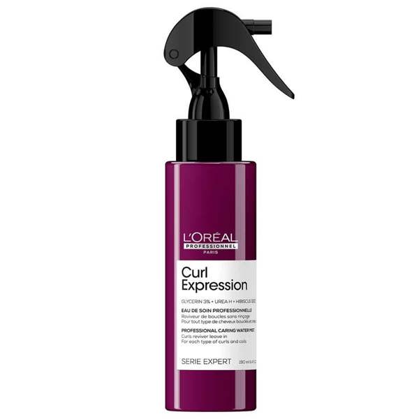 Curl refreshing spray for wavy curly and coily hair