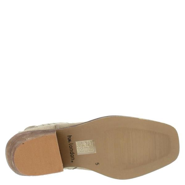 HX London Nashville Women's Leather Western Chelsea Boots