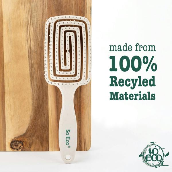 So Eco Flexi Paddle Detangling Hair Brush