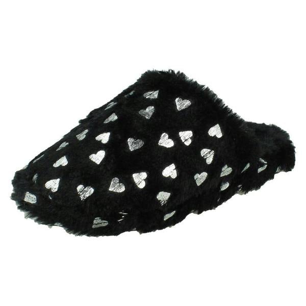 Pineapple Girls Pineapple Fluffy Mule Slippers X3022