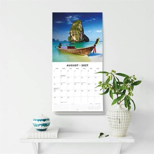 Asia Thailand Calendar 2027, Wall Calendars, Month To View, Travel, Gift
