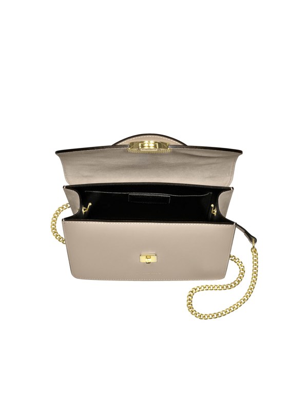 Le Parmentier New Ondina Top Handle Shoulder Bag - Mauve
