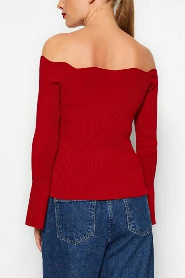 WOVCOR Carmen Collar Knit Sweater