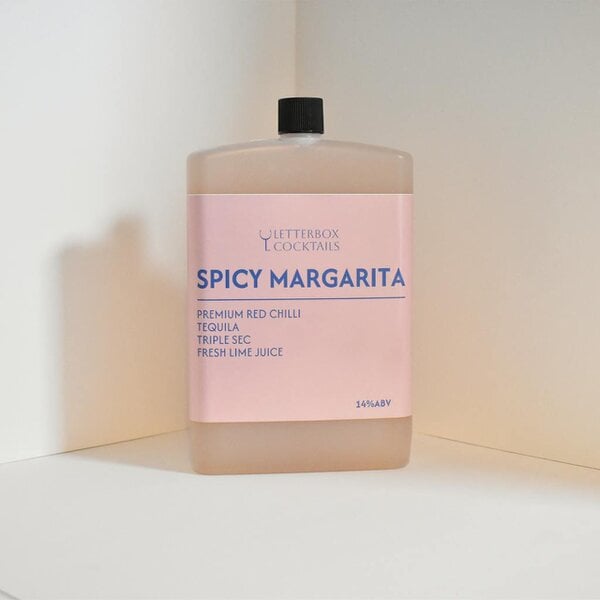 Letterbox Cocktails Spicy Margarita Mini Cocktail | Premium Letterbox Cocktail Gift (100ml)