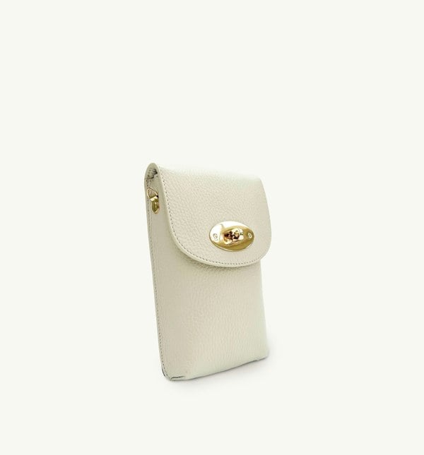 Apatchy London Stone Leather Frankie Phone Bag