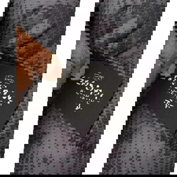 Crosshatch Mens Gattering Camo Jacket - Charcoal Camo - 