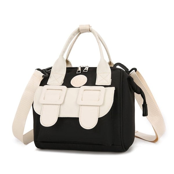 Anymom Mommy Baby Changing Bag Black Backpack Big Capacity Handbag