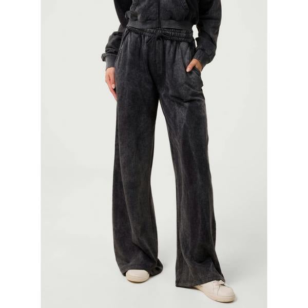 Pink Vanilla Halo Diamante Wide Leg Joggers