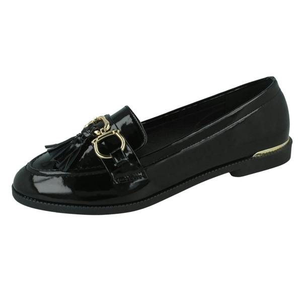 Spot On Ladies Spot On Loafer Shoes F80549