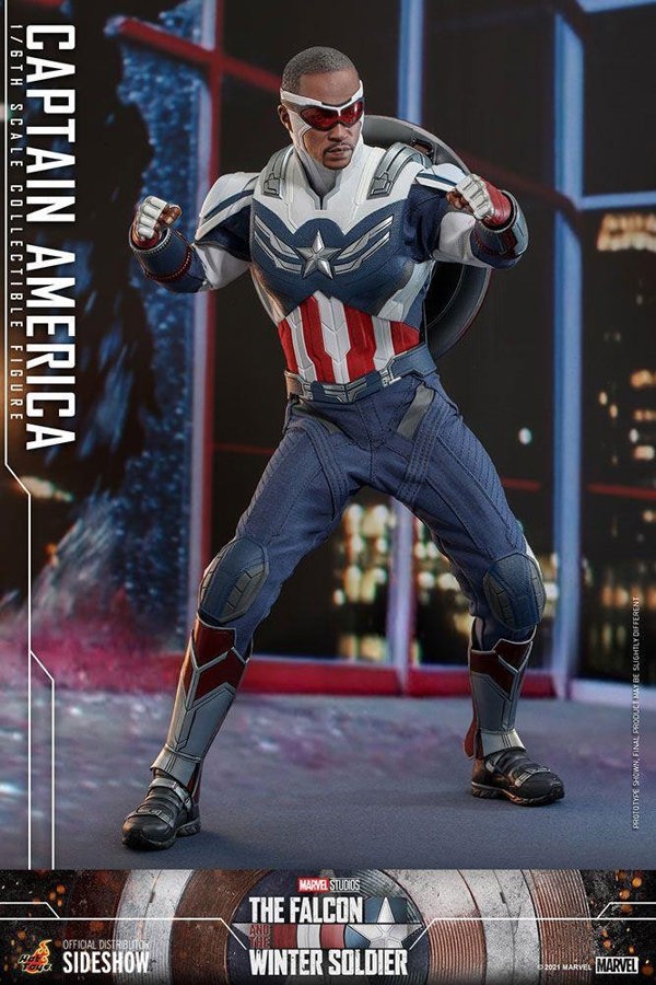 Hot Toys Captain America The Falcon and The Winter Solider Action Figure 1:6 Scale Hot Toys 908266