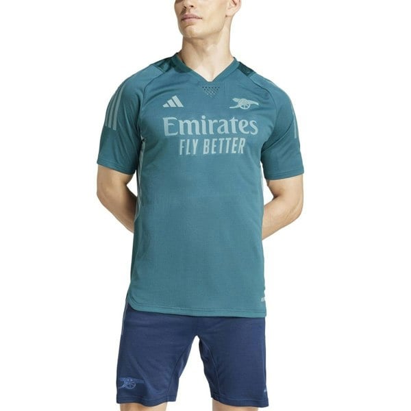 Lacoste Mens 2023/24 European Arsenal FC Training Jersey - Green