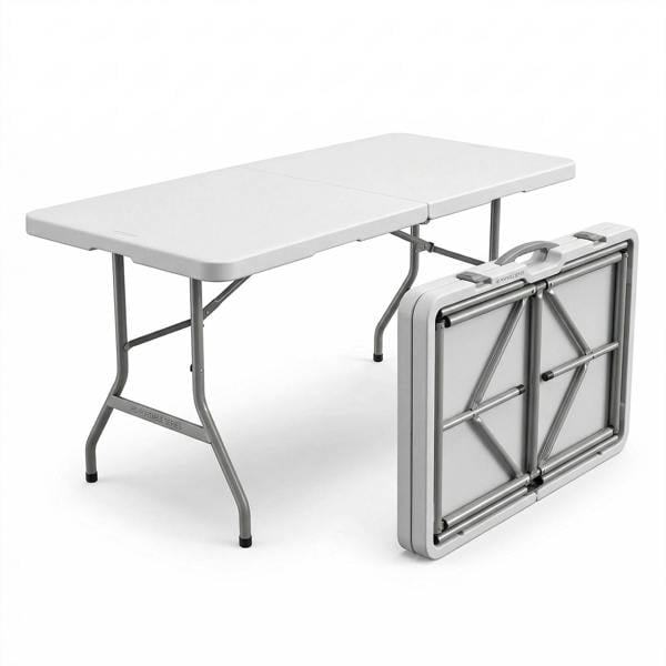 Dragodirect Heavy Duty Folding Table Durable & Portable Utility Table