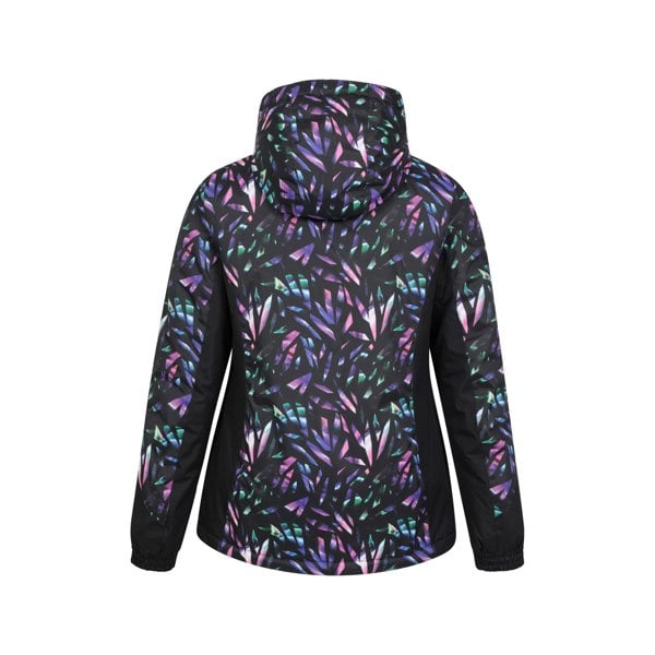 Mountain Warehouse Womens/Ladies Dawn II Kaleidoscope Ski Jacket - Black/Teal