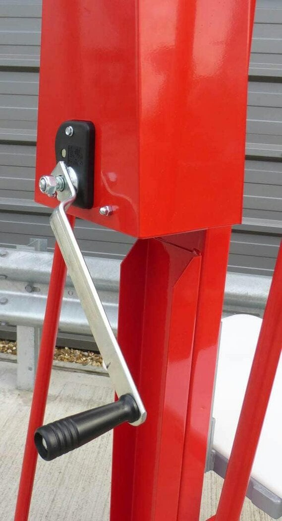 LiftMate Manual Winch Lifter (up to 200kg / 1.5m), Heavy Duty Hand Stacker Truck