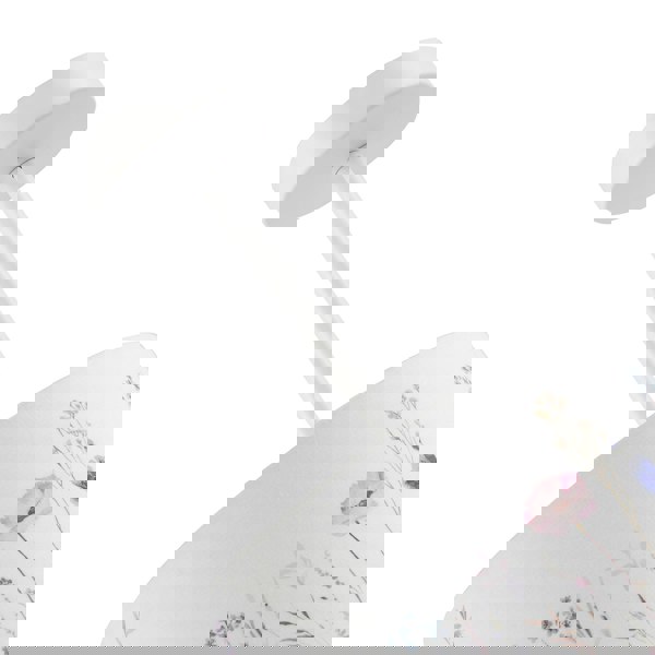 Classic Matte White Ceiling Light Fixture to Showcase Lamp Shades Image 5