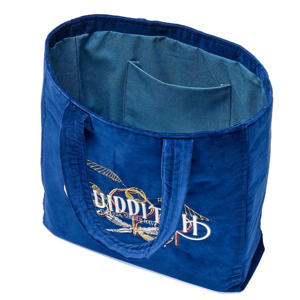 The Carat Shop Harry Potter  & Quidditch Velvet Tote Bag