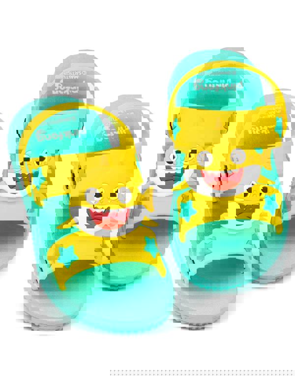 Baby Shark Unisex Kids Yellow Sandals