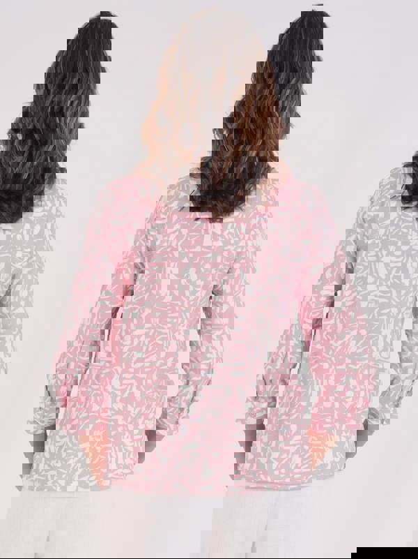 TIGI Notch Neck Squiggle Top