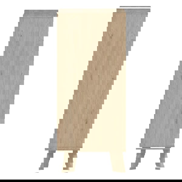 Furniture To Go Ikast Chest 3 Drawers in Jackson Hickory and White