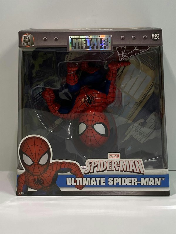 Jada Ultimate Spiderman M256 6 Inch Metal Diecast Figure 97984 - 253223005