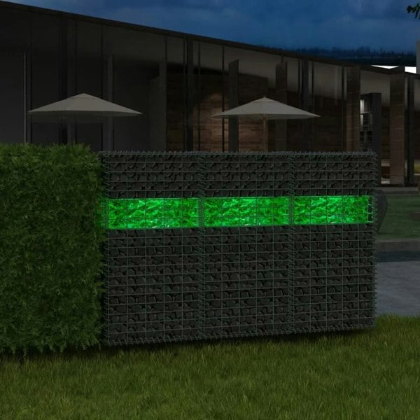 Berkfield Gabion Rocks Glass Green 60-120 mm 25 kg