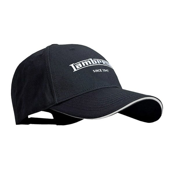 Lambretta Since 1947 Logo Baseball Cap - Black