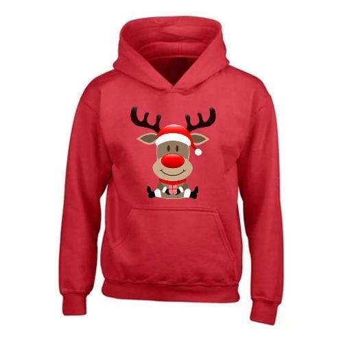 Kids XMS2 \"Sitting Reindeer\" CustomPX Hoodie