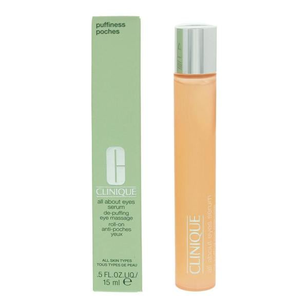 Clinique De-Puffing Eye Massage Roll On All About Eyes Eye Serum 15ml