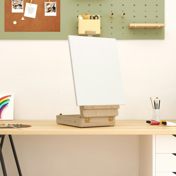 Berkfield Table Easel 27x43x68 cm Solid Wood Pine