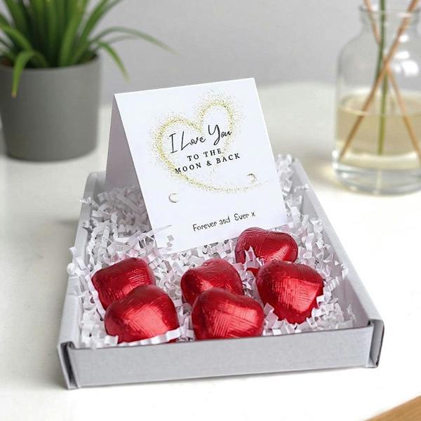 Aye Do Gifts Love You to the Moon & Back Silver Earrings Mini Gift Hamper