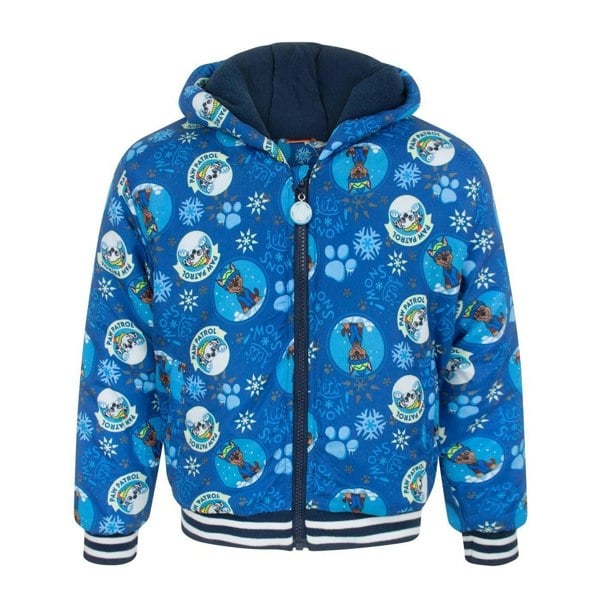 Paw Patrol Childrens Boys Lets Snow Blue Coat - Blue