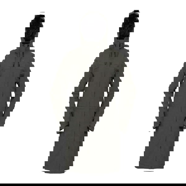 Mountain Warehouse Womens Avery Waterproof Long Length Jacket - Khaki