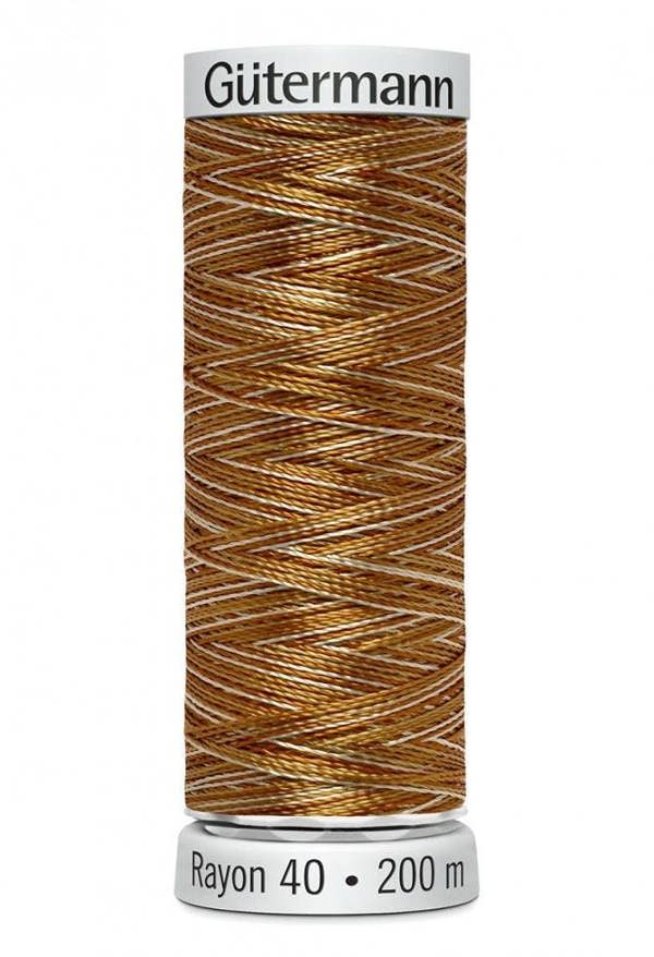 Gutermann No 40 Sulky Rayon Embroidery Thread 200m Rayon Thread Suitable For Embroidery