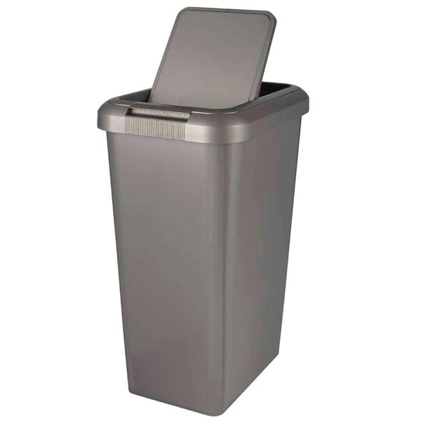  45L Tall Moda Swing & Lift Bin With Special Lid For Rubbish & Waste