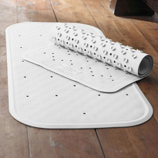 Vision Essentials Anti-Slip Rubber Square Shower Mat
