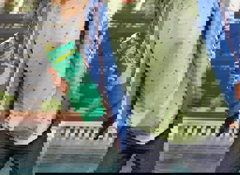 Klean Kanteen 355ml Classic Kid's Insulated Water Bottle with Flip Seal Sport Cap