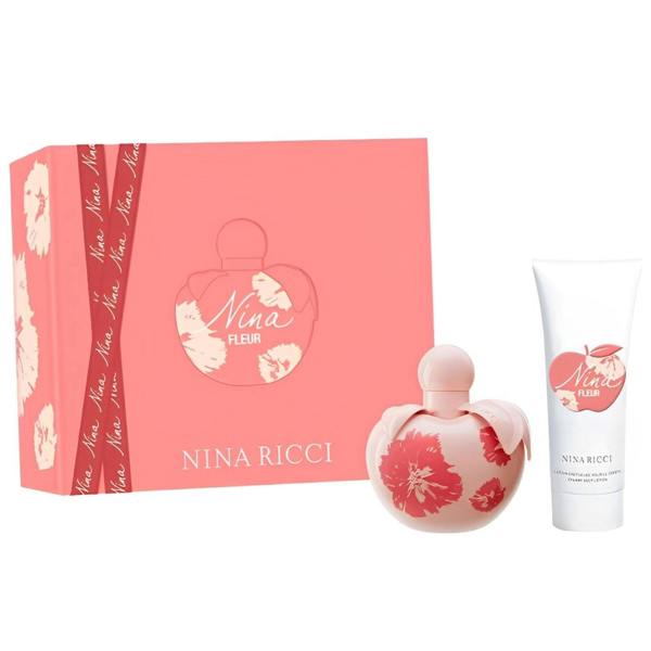 Nina Ricci Nina Fleur Gift Set: Eau de Toilette 80ml + Body Lotion 75ml