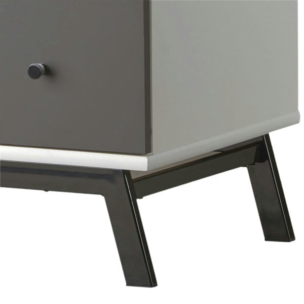 Dorel Home Rowan Valley 3 DRW Dresser Grey