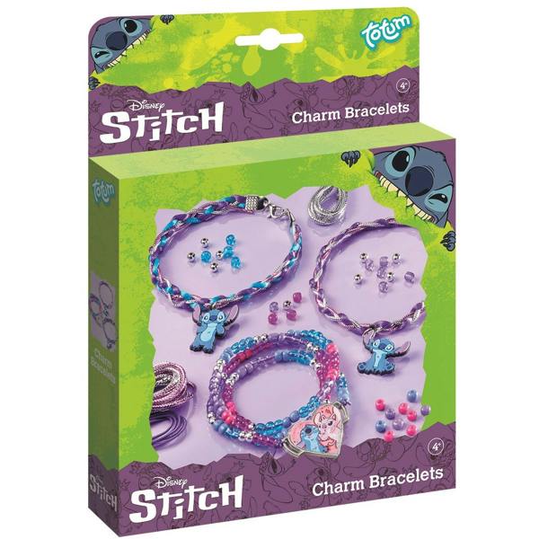 Totum Disney Stitch Charm Bracelets - Purple