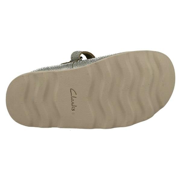 Clarks Girls Clarks  Heart Detailed Mary Jane Style Shoes Crown Jane