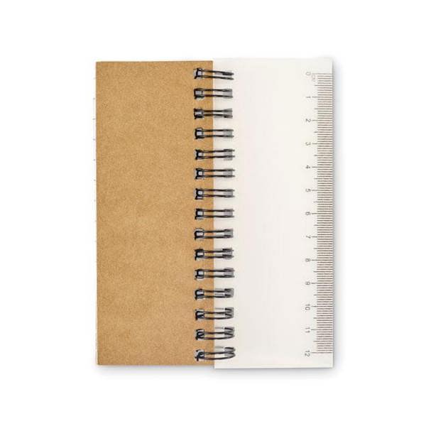 MidOcean Memoring Polypropylene Memo Pad - Beige - 
