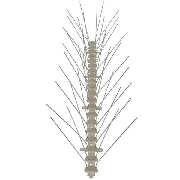 Berkfield 4-row Plastic Bird & Pigeon Spikes Set of 6 3 m